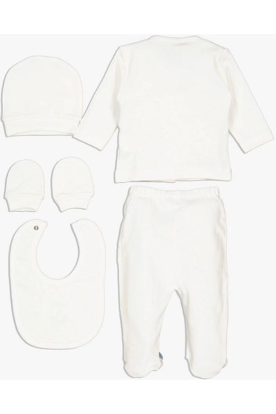 Tafyy Bow Tie-Vest Cotton 5-Piece Hospital Exit Set