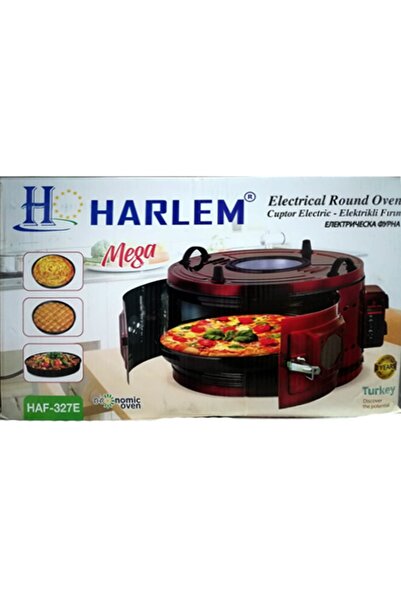 HARLEM Camlı Termostatlı Büyük Boy Davul Fırın