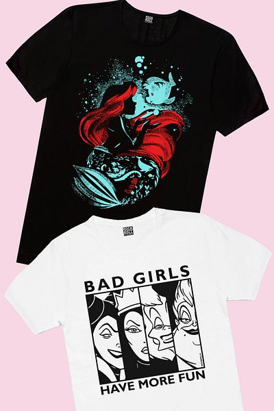 ROCKANDROLL Tricou Mermaid Fun Femei Alb Fete Pachet 2 Eco Pack