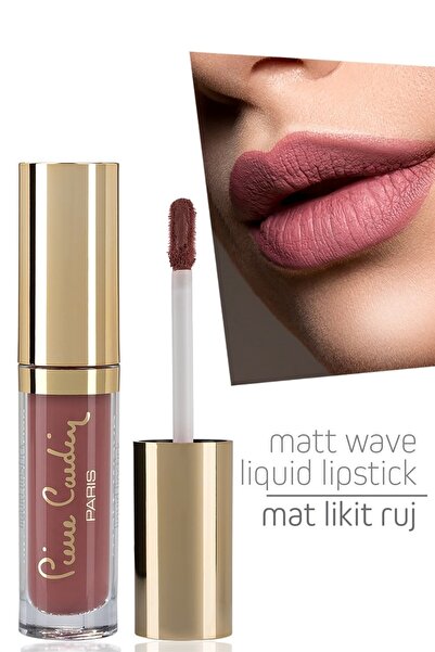 Pierre Cardin Matt Wave Liquid Lipstick Mat Likit Ruj - H.nude 725 11119