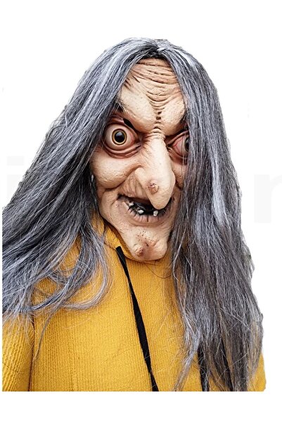 BENİMOLMALI Korkunç Maske, Korku Maskesi, Halloween Horror Mask Evil, Cadılar...