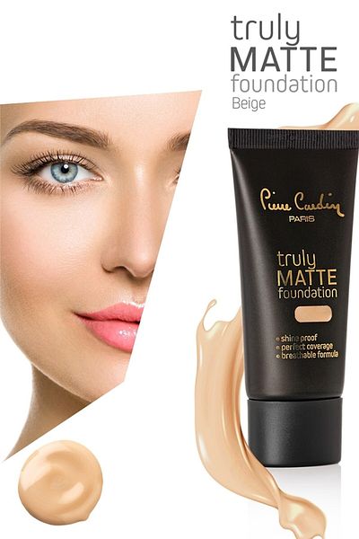 Pierre Cardin Truly Matte Foundation - Beige 170 12188