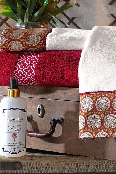 İyi Geceler İstanbul Nakkaş Towel Set Fasl-i Spring