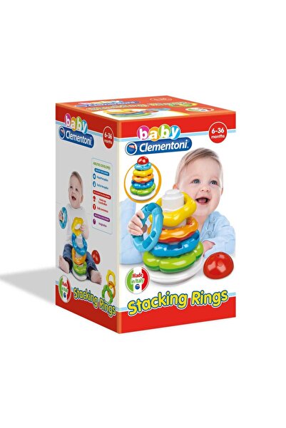 mattel Baby Clementoni Renkli Halkalar 17103