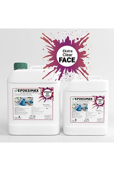 Epoksimax 3d Zemin Için Epoksi Reçine 304 Face 15 Kg