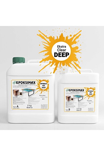 Epoksimax Tek Derin Döküm Için Epoksi Reçine 405 Deep 7,5 Kg