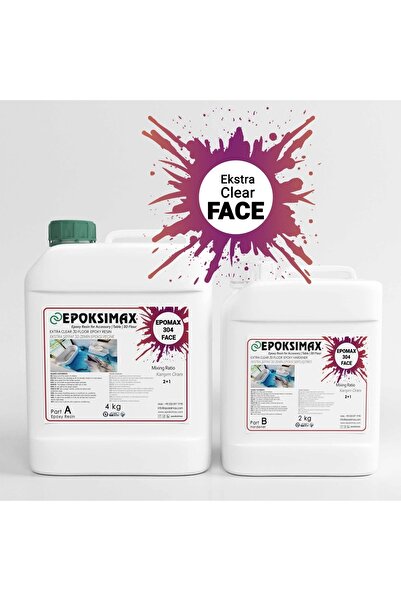 Epoksimax 3d Zemin Için Epoksi Reçine 304 Face 6 Kg