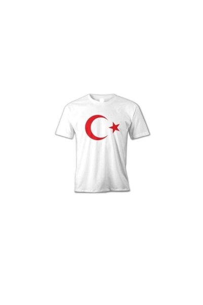 BLUEMOOR Unisex Çocuk Kısa Kol Ayyıldızlı T-shırt