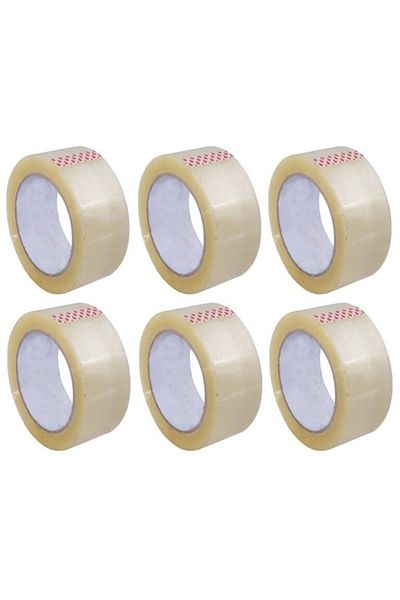 Lider Duct Tape 45x100 m Transparent 6 Pieces