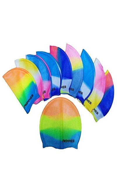 BERMUDA Silikon Bone Çocuk Havuz Bonesi 3-20 Yaş Can Acıtmaz Harika Bone Yumuşak