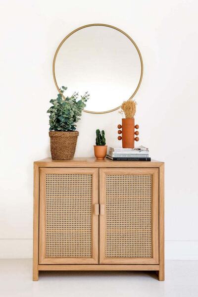 Arzu Wood 2 Kapaklı Ahşap Dresuar & Konsol