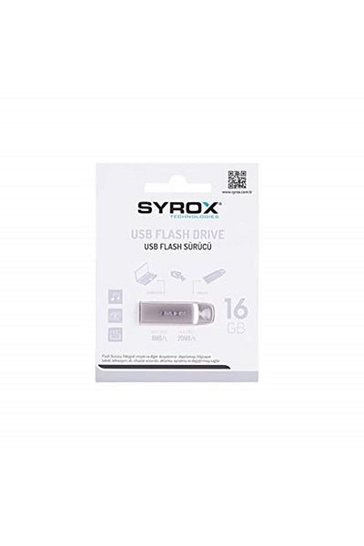 Syrox Syx-um16 -16 Gb Metal 2 Usb Memory