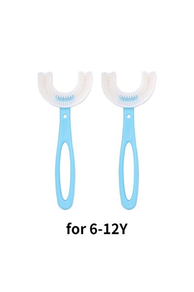 Mas Lord فرشاة أسنان للأطفال على شكل حرف U