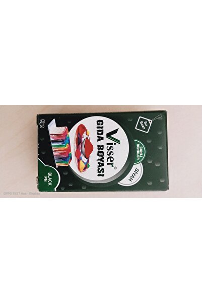 Visser Gıda Boyası Siyah 9gr