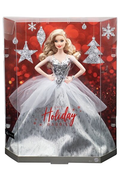 Barbie Gxl18 2021 Mutlu Yıllar Bebeği, Sarışın