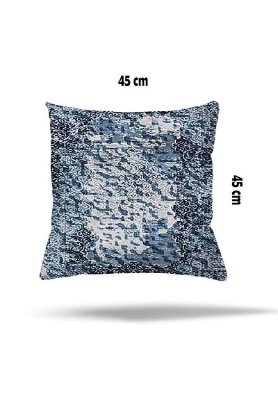 MENTEŞ Pernă Kilim cu model geometric de fluturi - fermoar ascuns, husă de pernă, pernă pentru scaun