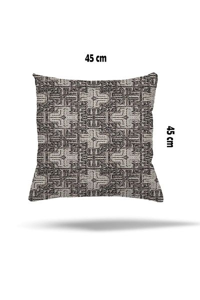 on the clouds Față de pernă cu fermoar ascuns cu model geometric de faianță husă de pernă pentru scaun