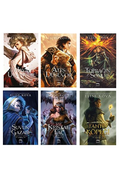 Yabancı Yayınevi Hava Uyanıyor 6 Lı Ciltli Set -  Elise Kova