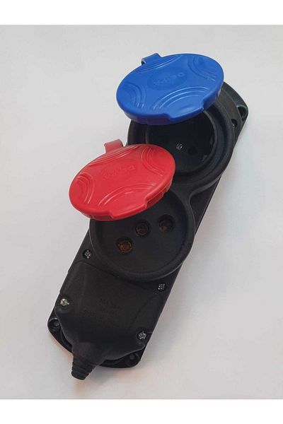 Depa De-pa Rubber 1 Three Phase - 1 Monophase Group Socket Klm