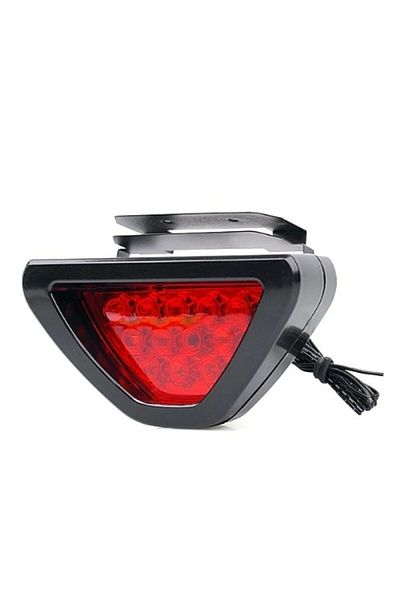 Autowinn F1 Triangle Brake Light, Motorcycles And Cars, 12v Compatible With All Vehicles