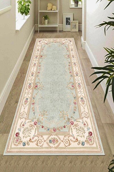 VİOLA CONCEPT STYLE HOME Dijital Baskı Kaymaz Tabanlı Yıkanabilir Salon Halıs...
