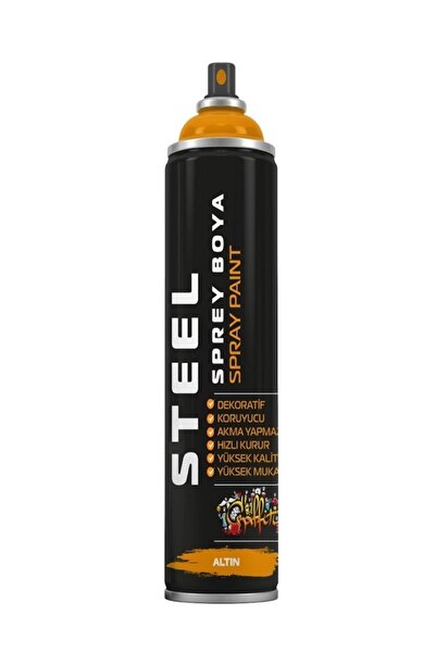 STEEL Sprey Boya Altın Yaldızı 200ml