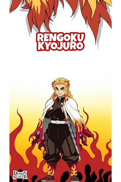 animeandyourworld Rengoku Kyojuro Notebook 1 Piece Special Design A4 Size 21*29 Cm Wired Striped Large Size Notebook