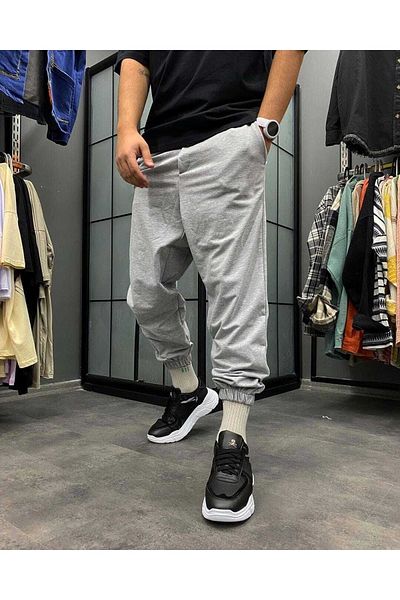 vladivosto Oversize Plus Size Sweatpants - Φαρδύ κόψιμο, ελαστικό πόδι και πίσω μέρος με τσέπες