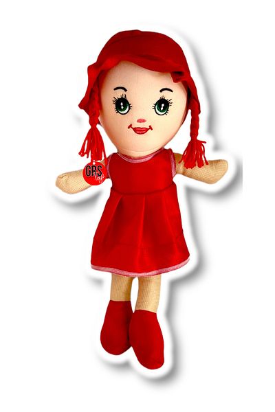 grs oyuncak Doll 50cm in Red Dress