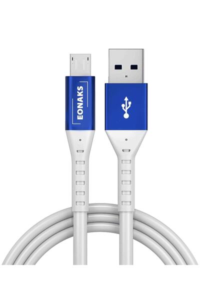 Genel Markalar Micro Usb Samsung Xiaomi Huawei Uyumlu 120 Cm Uzunluğunda Hızl...