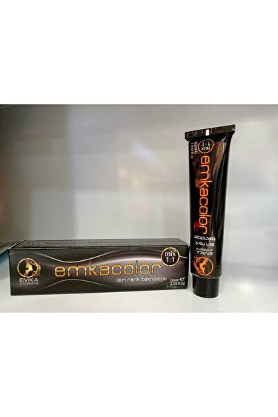 Emka Color Keratin Içerikli Saç Boyası Mix1:1 8.66 Çok Açık Kızıl