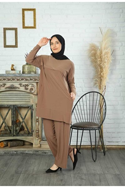 MODAMÜNASİP Set dublu minunat de pantaloni nisiposi cu detaliu de buzunar