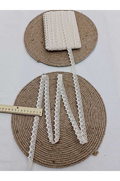 Esteks Dantel ve Tekstil Aksesuarları Cotton Kopanaki Lace 5 Meters