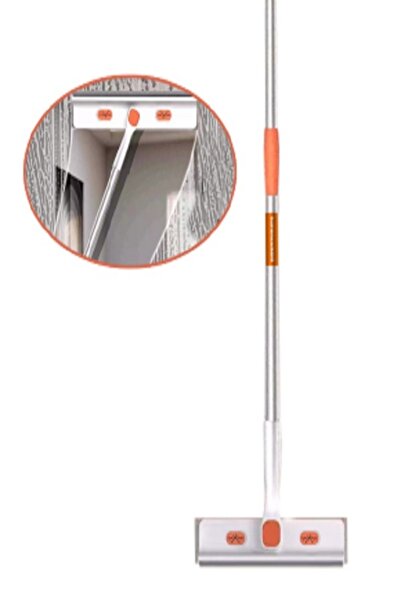 Turuncukoli Mikrofiber Bükülür Cam Silme Aparatı / Camsil Çekçek Mop Paspas V...