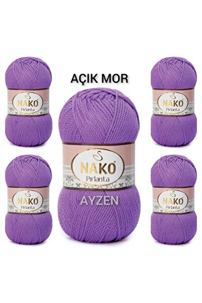 NAKO Pırlanta Orgu Ipi 5li Paket ( 100gr X 5 Adet)