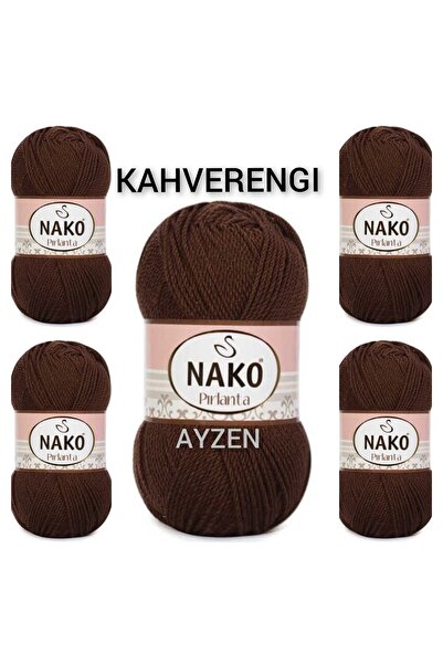 NAKO Pırlanta Orgu Ipi 5li Paket ( 100gr X 5 Adet)