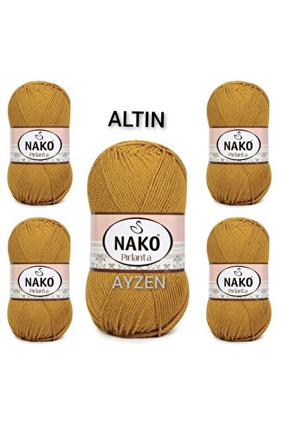 NAKO Pırlanta Orgu Ipi 5li Paket ( 100gr X 5 Adet)
