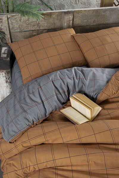 Mulberry Bonita paplanhuzat szett dupla 4 részes 200x220 - barna