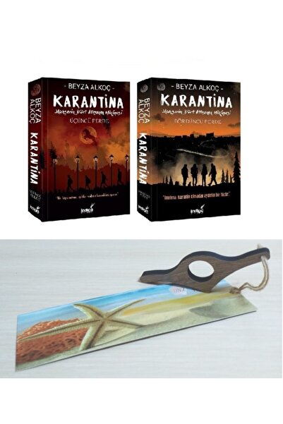 İndigo Kitap Karantina Üçüncü Perde Karantina Dördüncü Perde Beyza Alkoç -ayr...