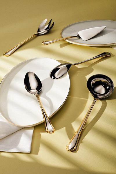 Emsan Göksu Gold 5 Piece Service Set - Starcollection 865301