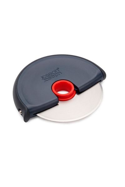 Joseph Joseph Disc Easy-Clean Pizza Disc, Grey/Red