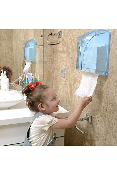 Xnews Z Katlı Peçete Dispenseri -Duvara Monte Havlu Peçetelik