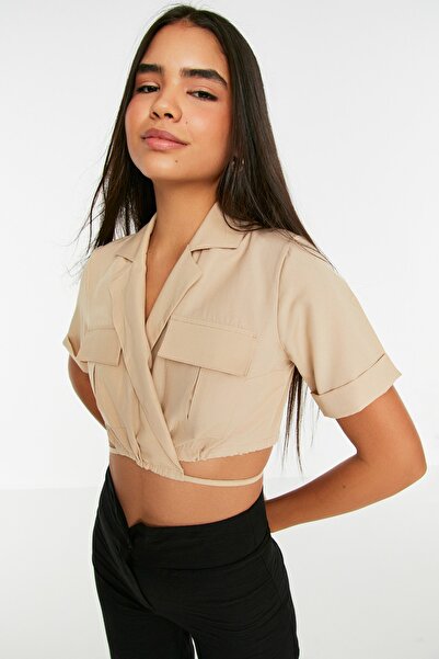 Trendyol Collection Košulja od kamene tkanine TWOSS22GO0502