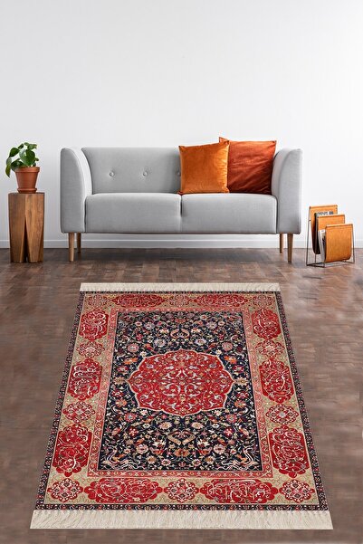 on the clouds Osmanlı Motifler Desenli Dijital Baskı Yıkanabilir Kaymaz Taban...