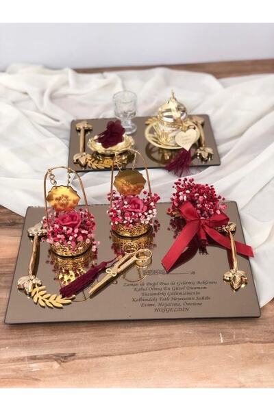 Masalsı Concept Söz Tepsisi, Nişan Tepsisi, Yüzük Tepsisi, Isteme Tepsisi, Da...