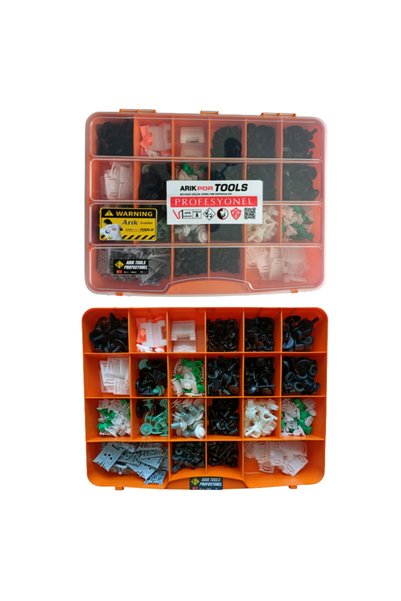 ARIKPDRTOOLS 1000 Parça Klips Seti