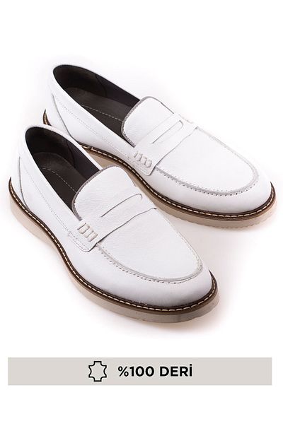 maximoda Ανδρικά δερμάτινα 5 Χρώματα Loafer Παπούτσια