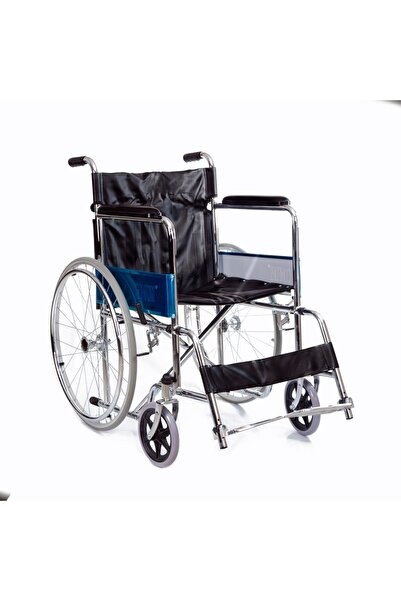 Comfort Plus Dm-809 Derili Nikelaj Kaplı Standart Tekerlekli Sandalye