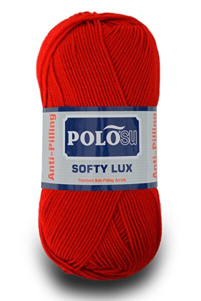 Polosu Softy Lux - Premium Anti-pilling Örgü Ipliği - 405 - Kırmızı