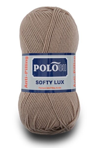 Polosu Softy Lux - Premium Anti-pilling Örgü Ipliği - 446 - Bej Toprak